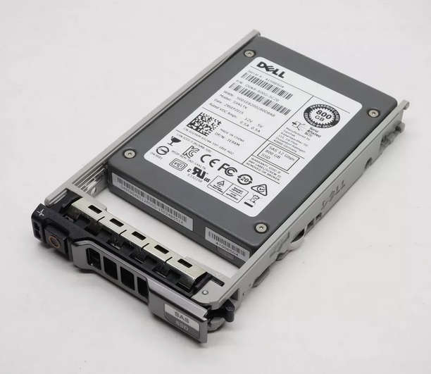DELL 800GB SSD 2.5 SAS 12G WRITE INTENSIVE - P/N 989R8
