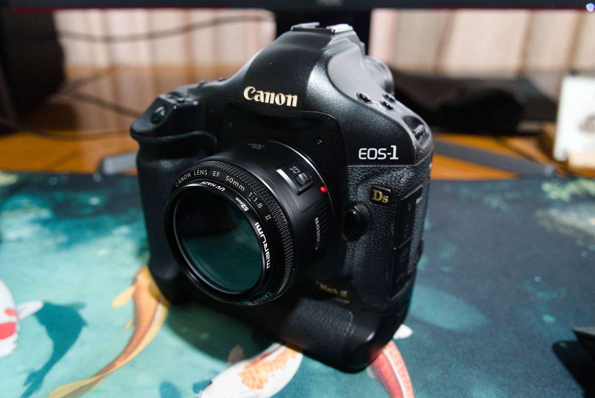 CANON 1Ds MK III + 50mm f/1.8 + LC-E4 CHARGER