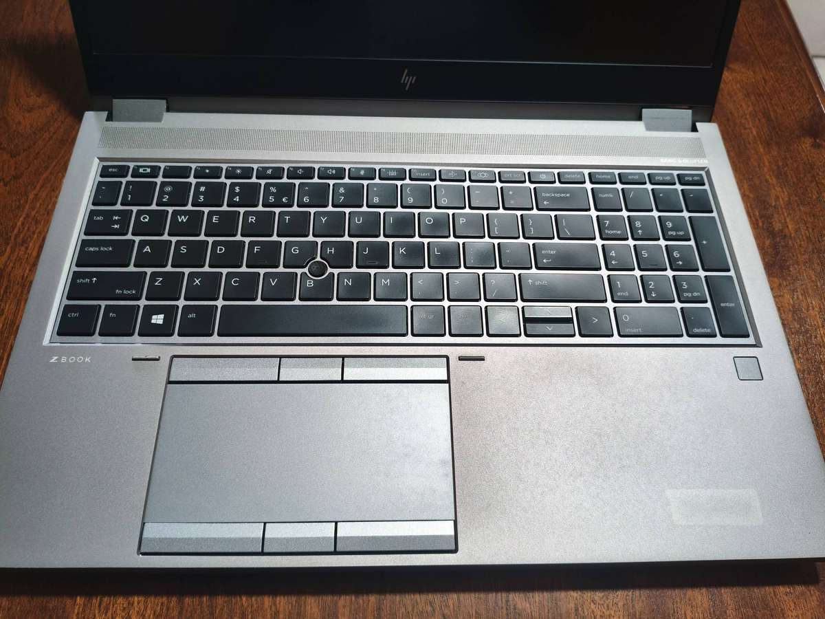 HP ZBook Fury 15 G7 Mobile Workstation - i7-10750H, 16GB RAM, 512GB NVMe, Quadro T2000