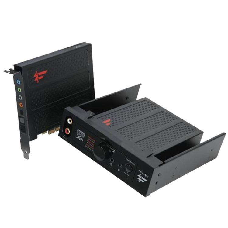 Creative SB0886 PCI Express Sound Blaster X-Fi Titanium Fatal1ty Professional PC Sound Card + SB1110