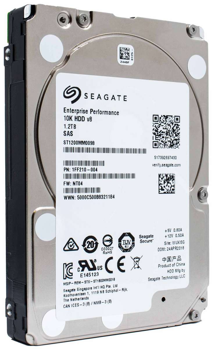 SEAGATE 1.2TB 10k RPM SAS 2.5` 12Gb