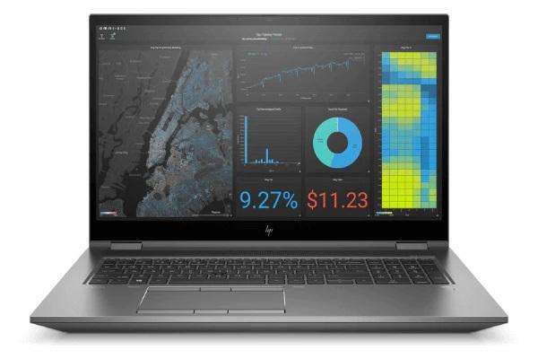 HP ZBook Fury 15 G7 Mobile Workstation - i7-10750H, 16GB RAM, 512GB NVMe, Quadro T2000