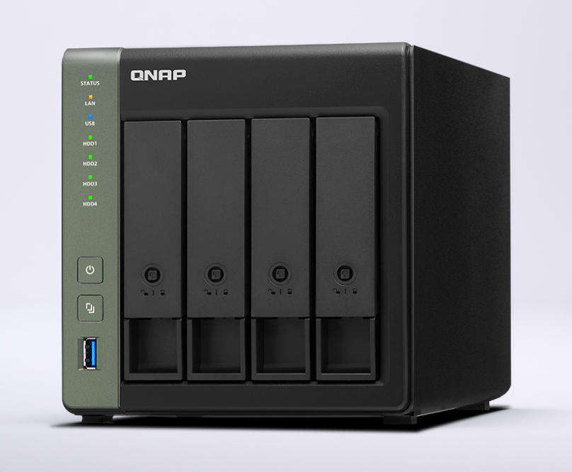QNAP TS-431X3 - 4 Bay w/ 10GbE SFP+ and 2.5GbE RJ45 - 8TB