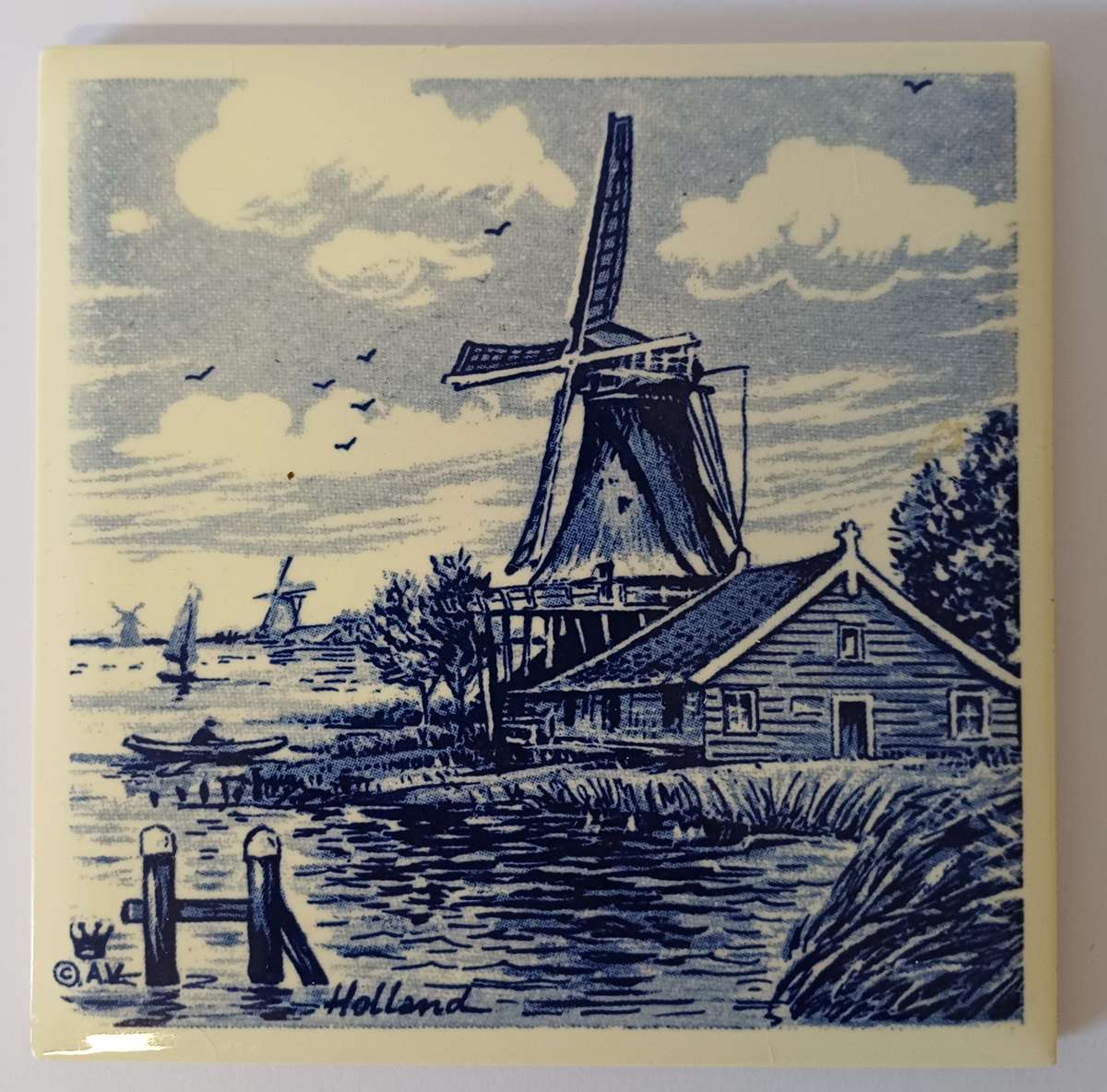 Delft tiles x3