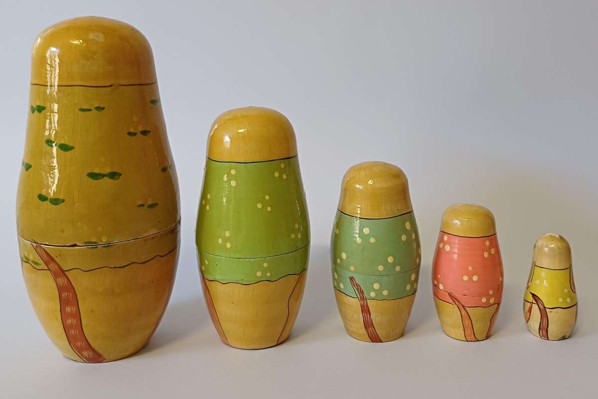 Nesting dolls Matryoshka