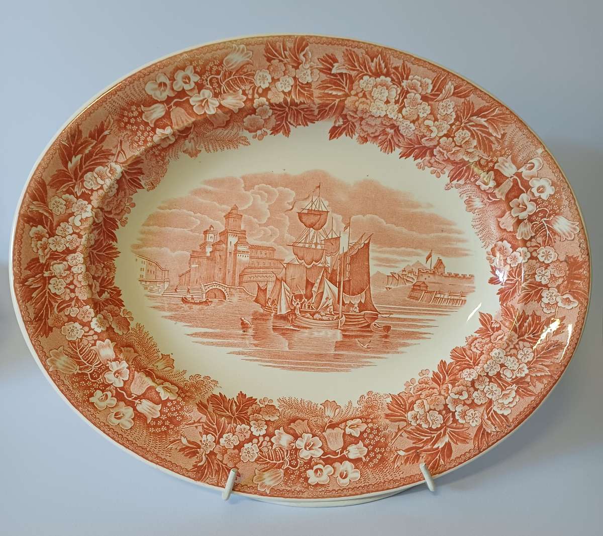 Wedgwood Ferrara oval serving plate