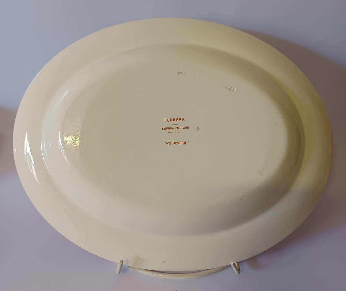 Wedgwood Ferrara oval serving plate