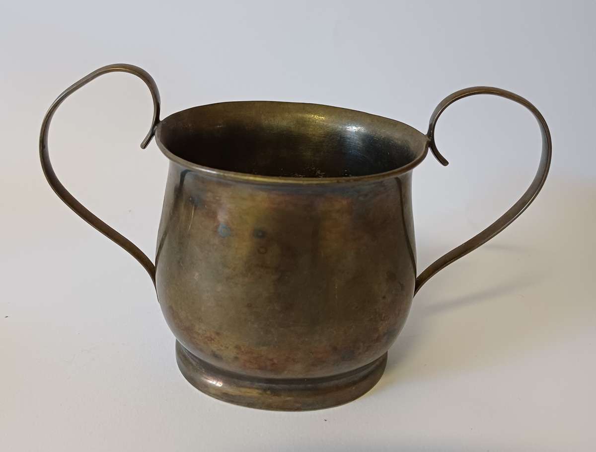 Silver plated sugar bowl