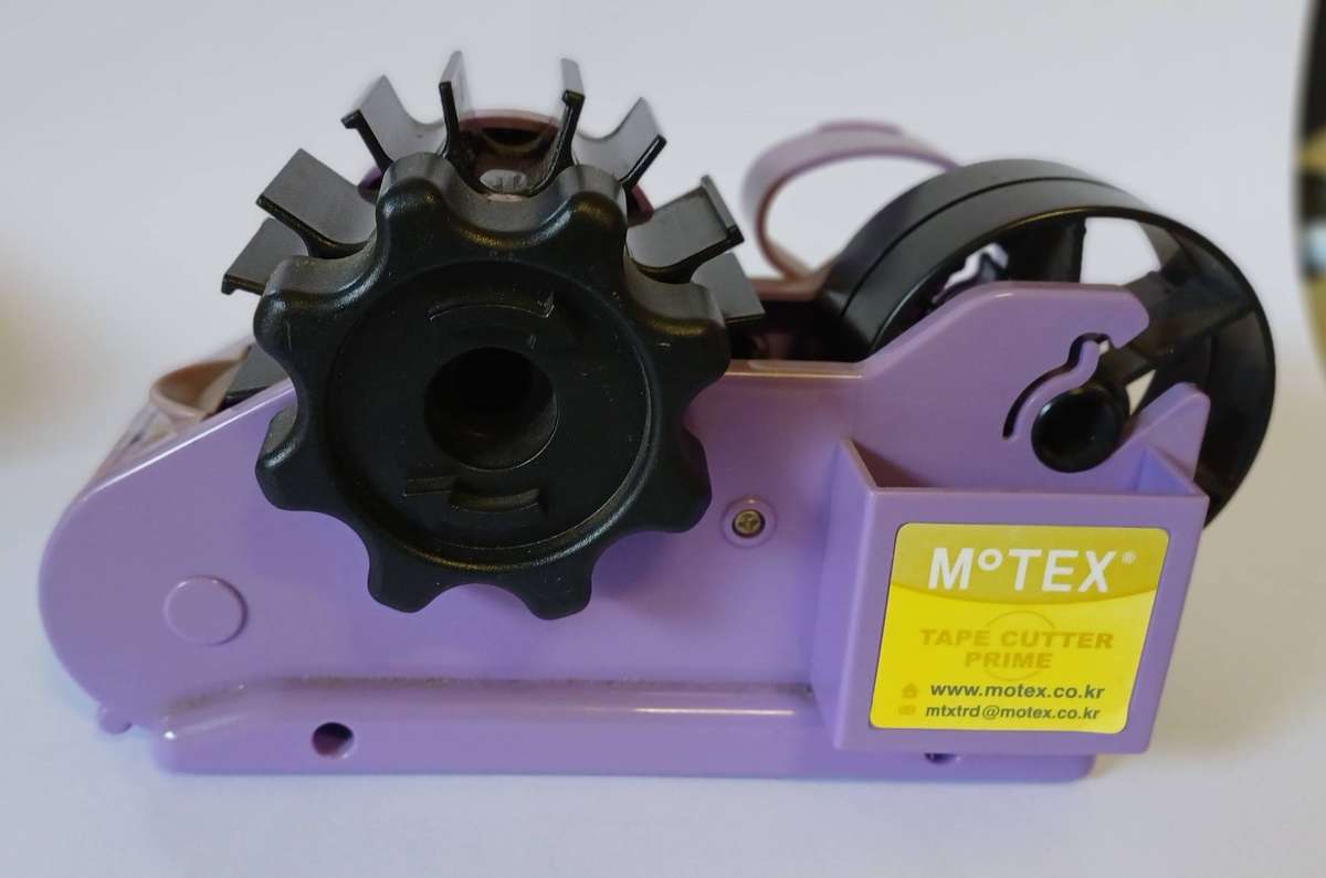 Mo'tex "Tape Cutter Prime" Tape Dispenser for 3 rolls of tape