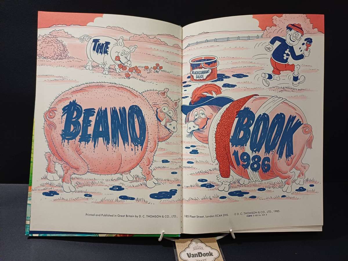 The Beano Book 1986 - Classic British Comic Hardcover Annual