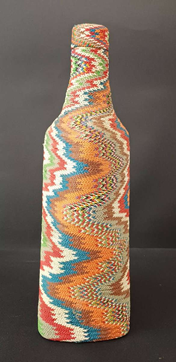 Hand-woven Bottle - Zulu origin