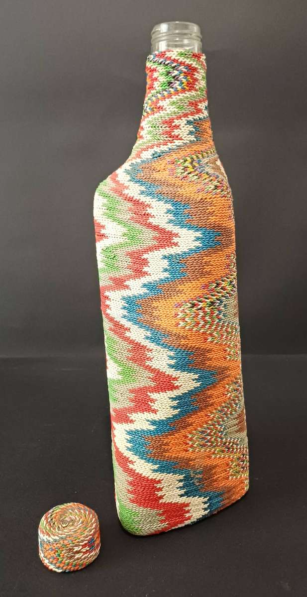 Hand-woven Bottle - Zulu origin