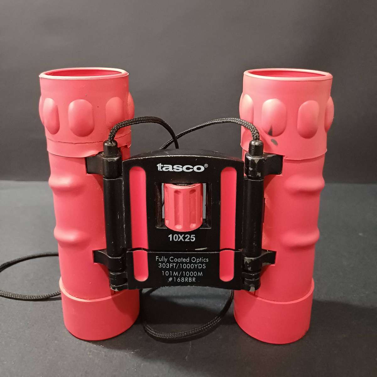 Tasco Compact Binoculars - 10x25 with Rubber Armor