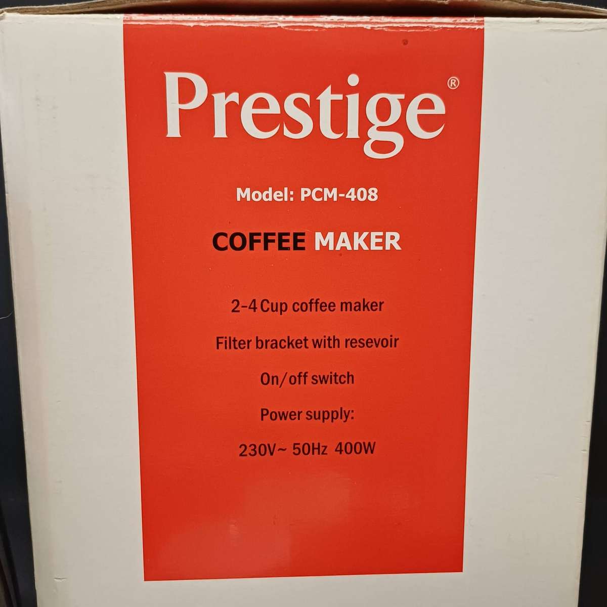 Prestige (Now Sunbeam) Drip coffee maker