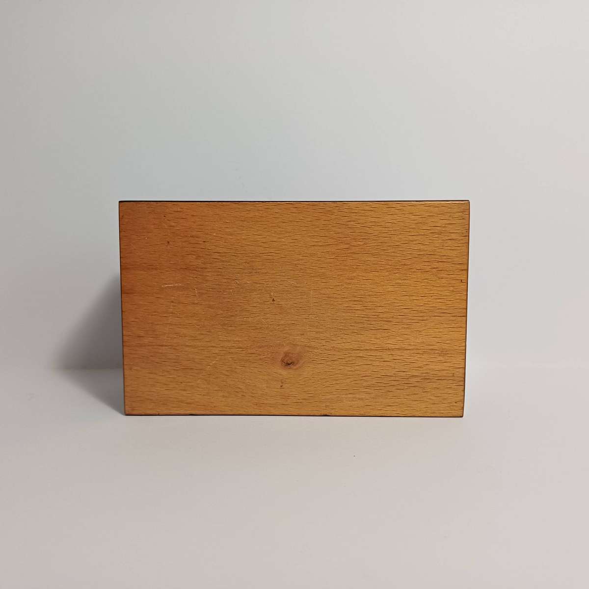 Italian Marquetry Wood Box - Flat Lid Cigarette/Trinket box