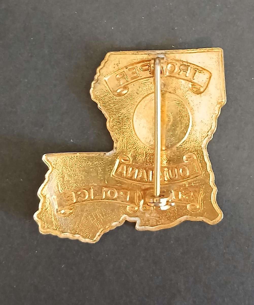 Louisiana State Police Breast Badge