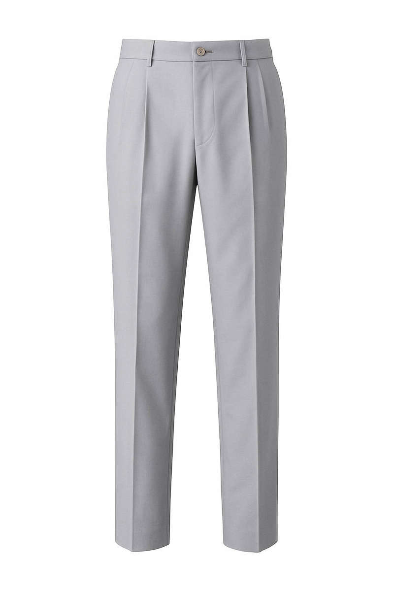 Custom Style Light Gray Formal Pants for Men
