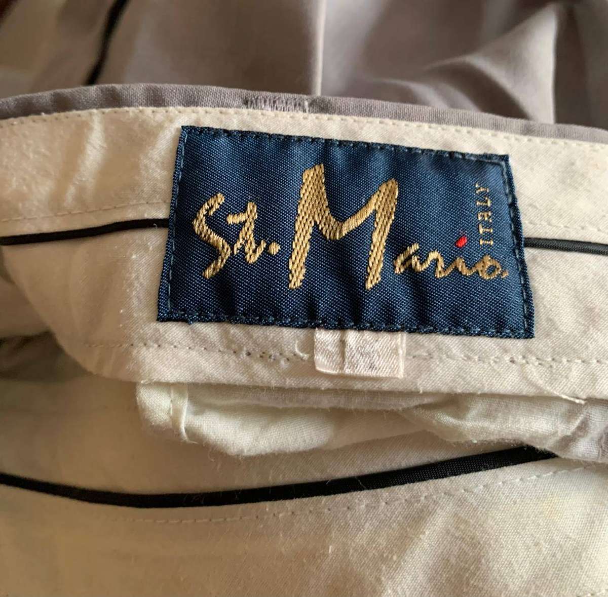 Custom Style Light Gray Formal Pants for Men