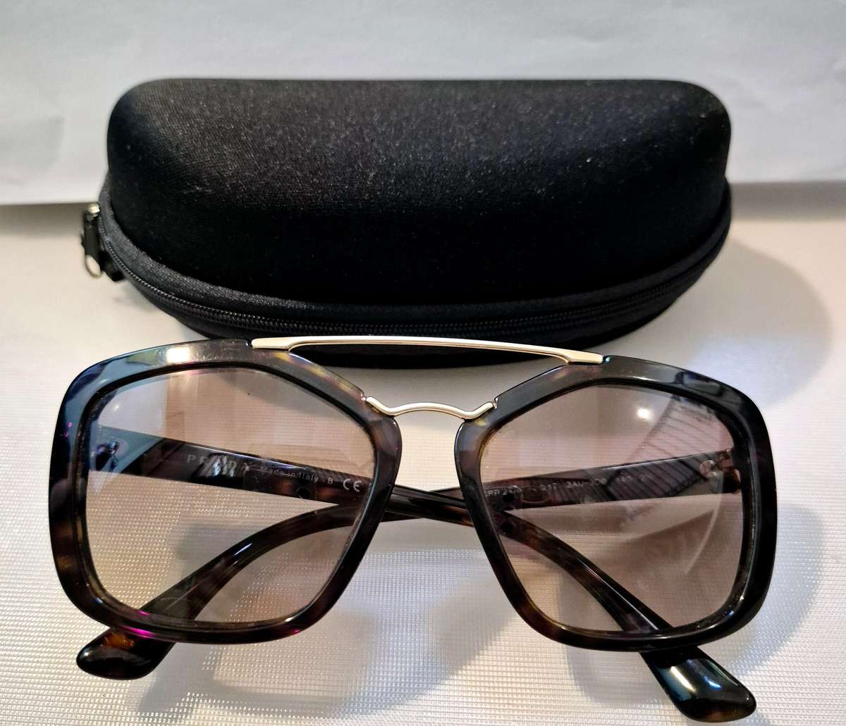 PRADA Turtle Brown Sunglasses