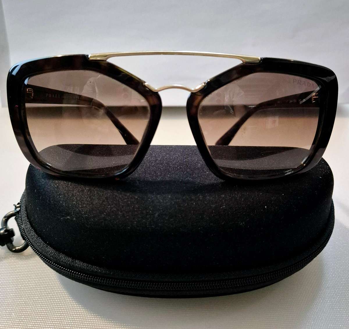 PRADA Turtle Brown Sunglasses