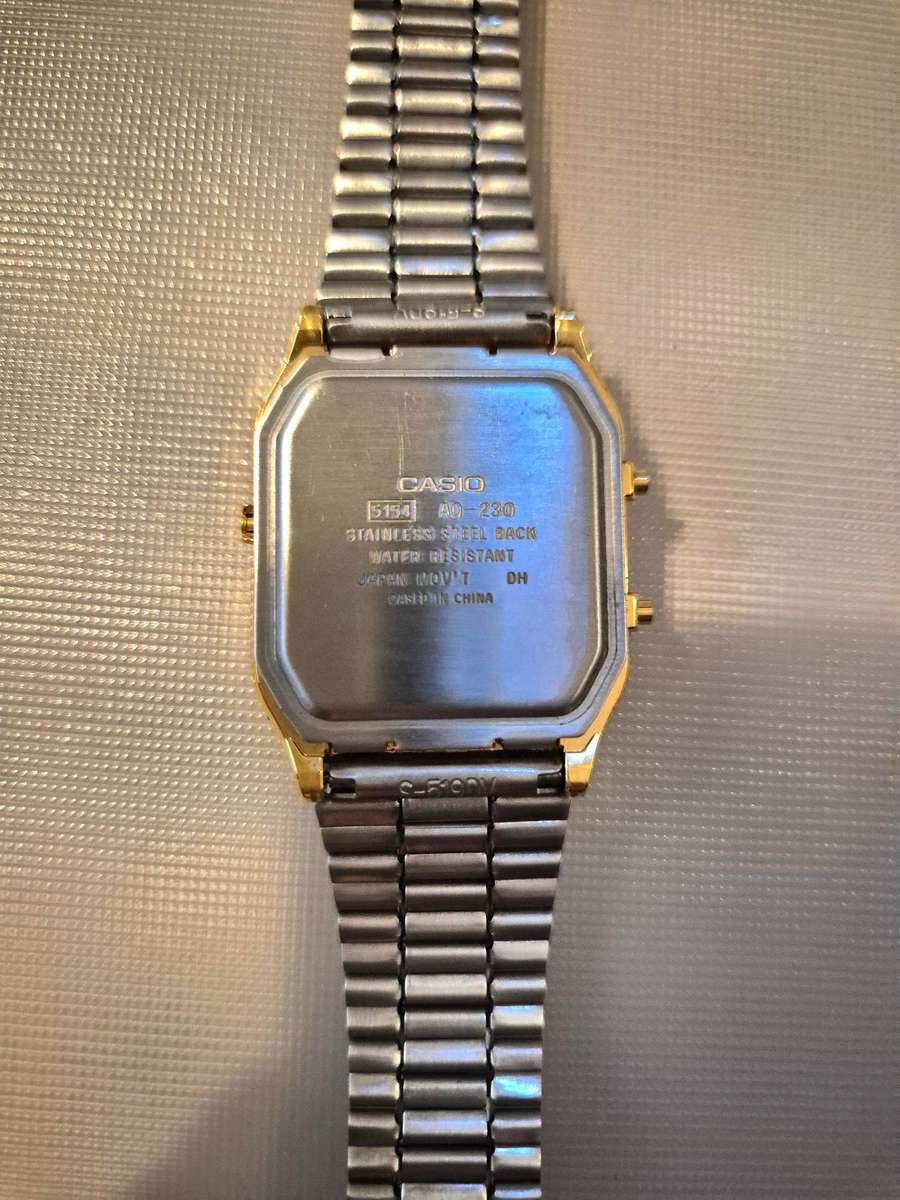 Casio Classic Analogue Duo Watch (AQ230GA-9B)