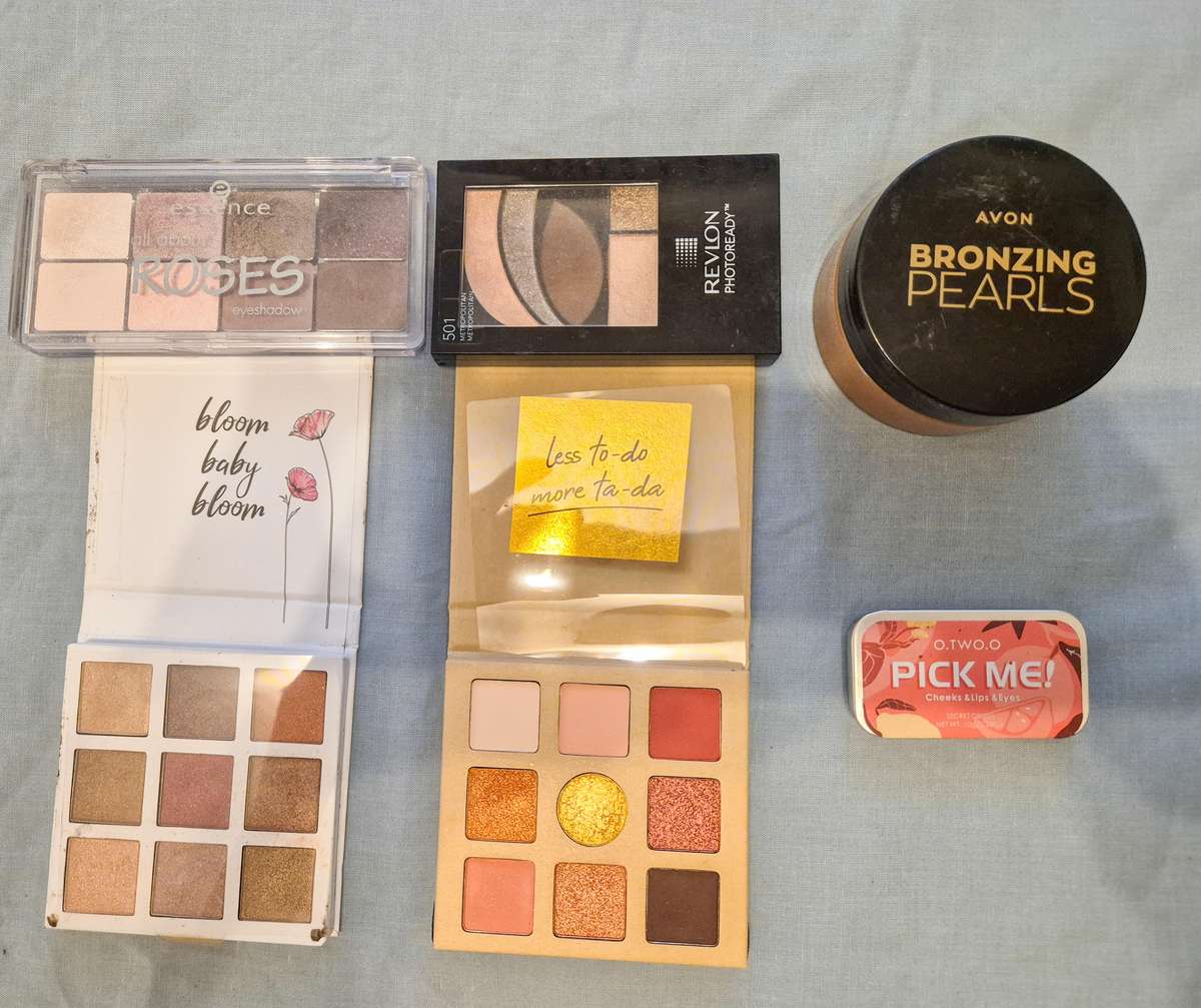 Assorted Brands Make-Up + Bag