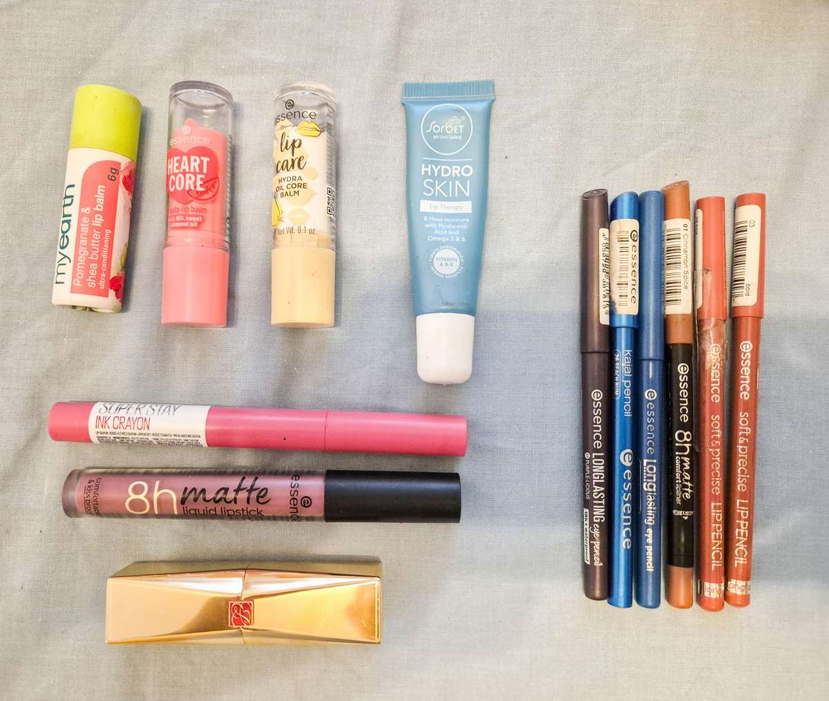 Assorted Brands Make-Up + Bag