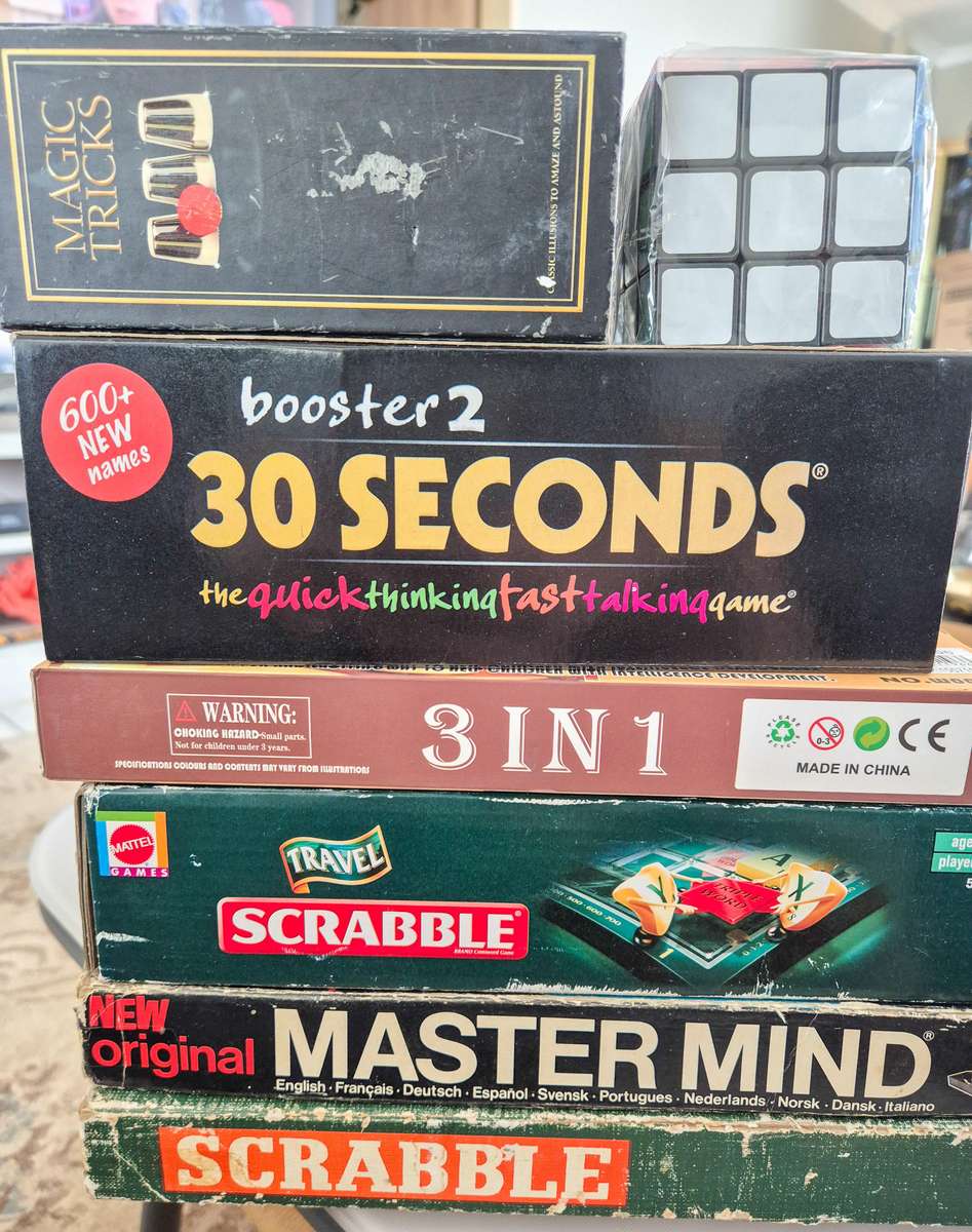 Assorted Board Games (Bulk Lot)