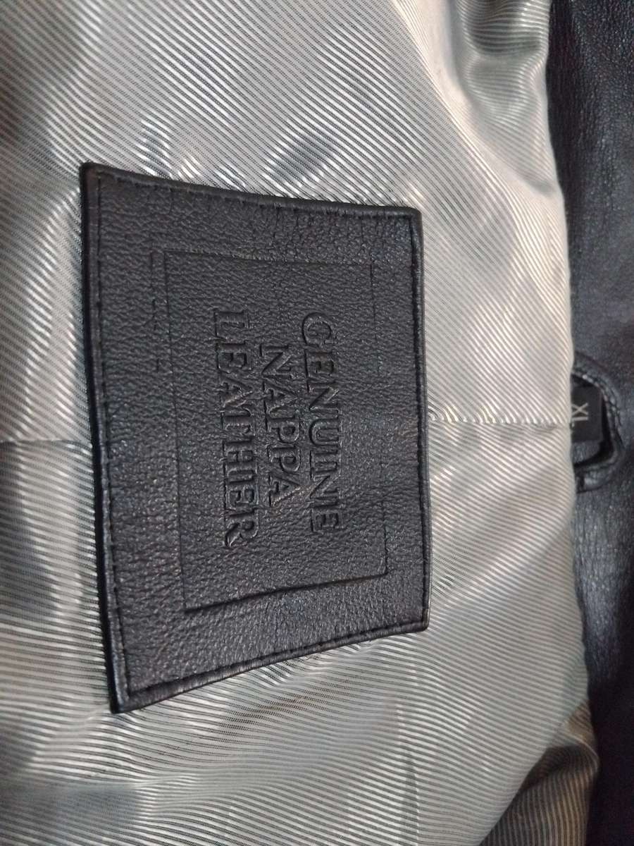 Woolworths Genuine Leather Trench Coat