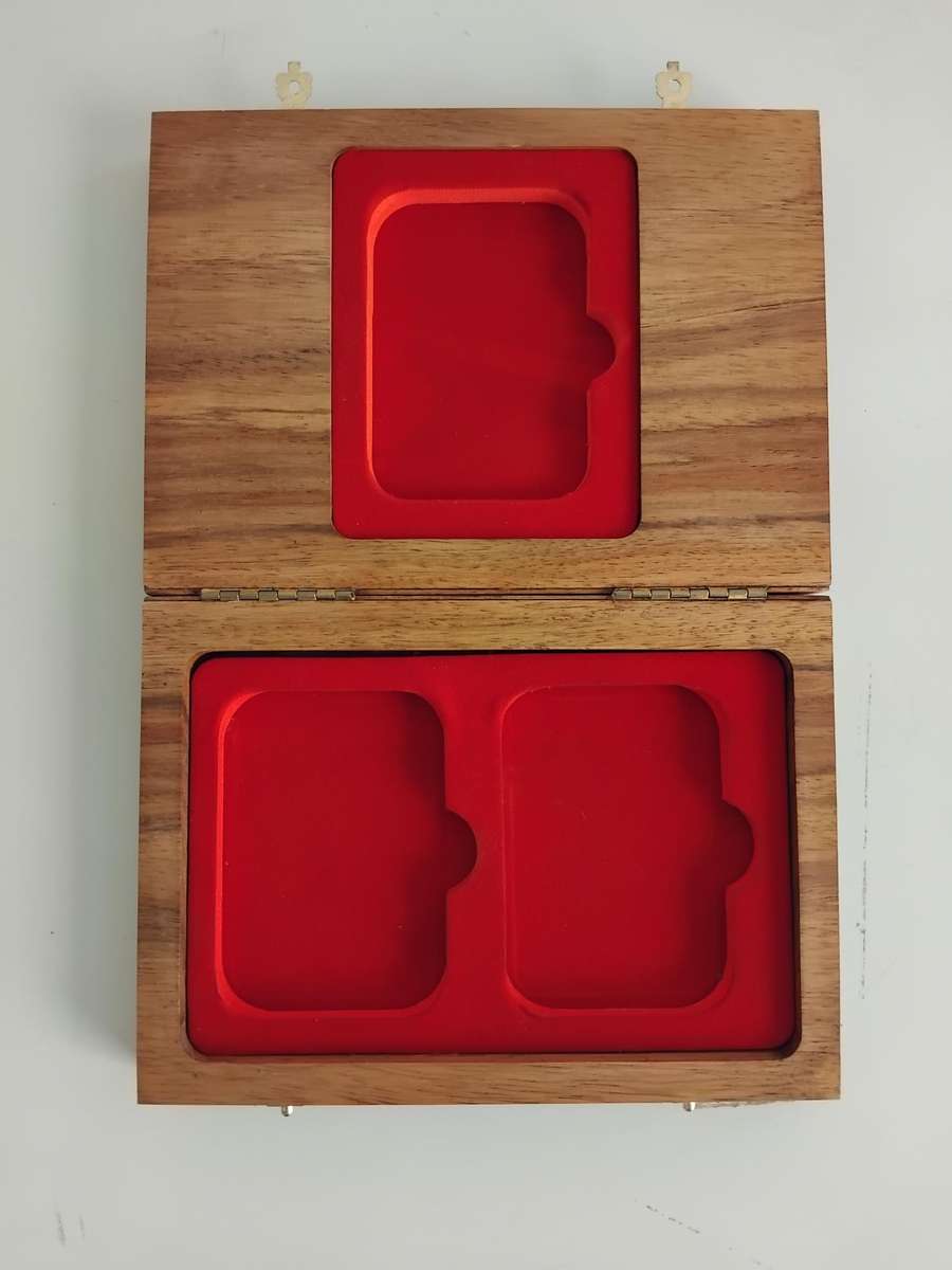 The Coin Company Oak Graded Coin Holder