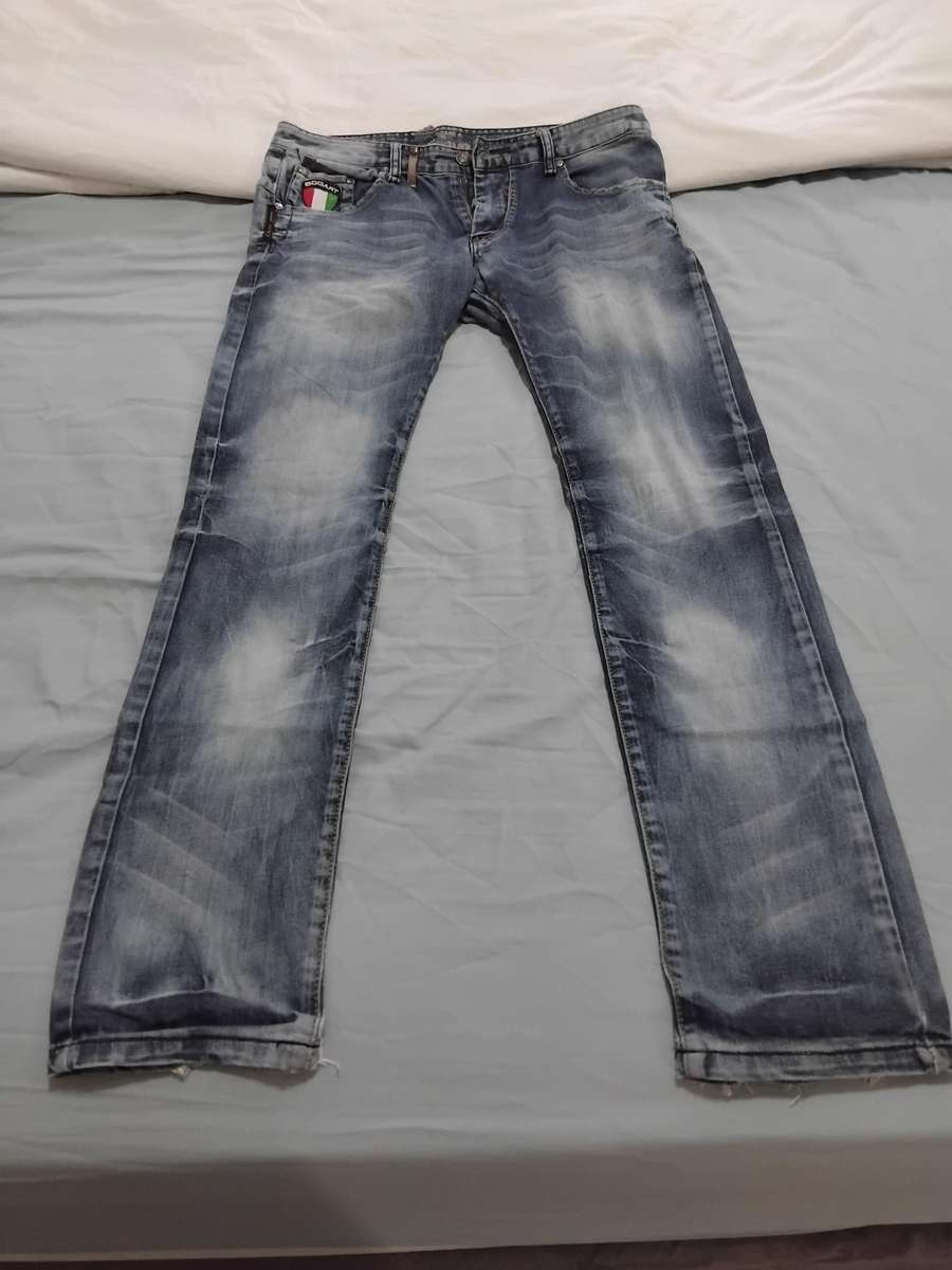 BOGART Men's Distressed Jeans