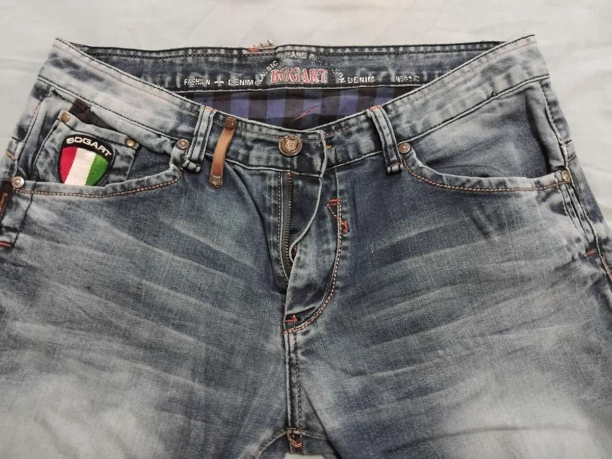 BOGART Men's Distressed Jeans