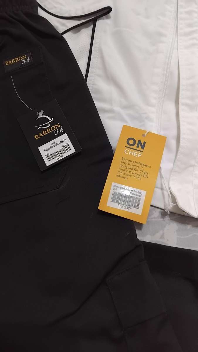 Professional Chef Uniform Jacket & Pants