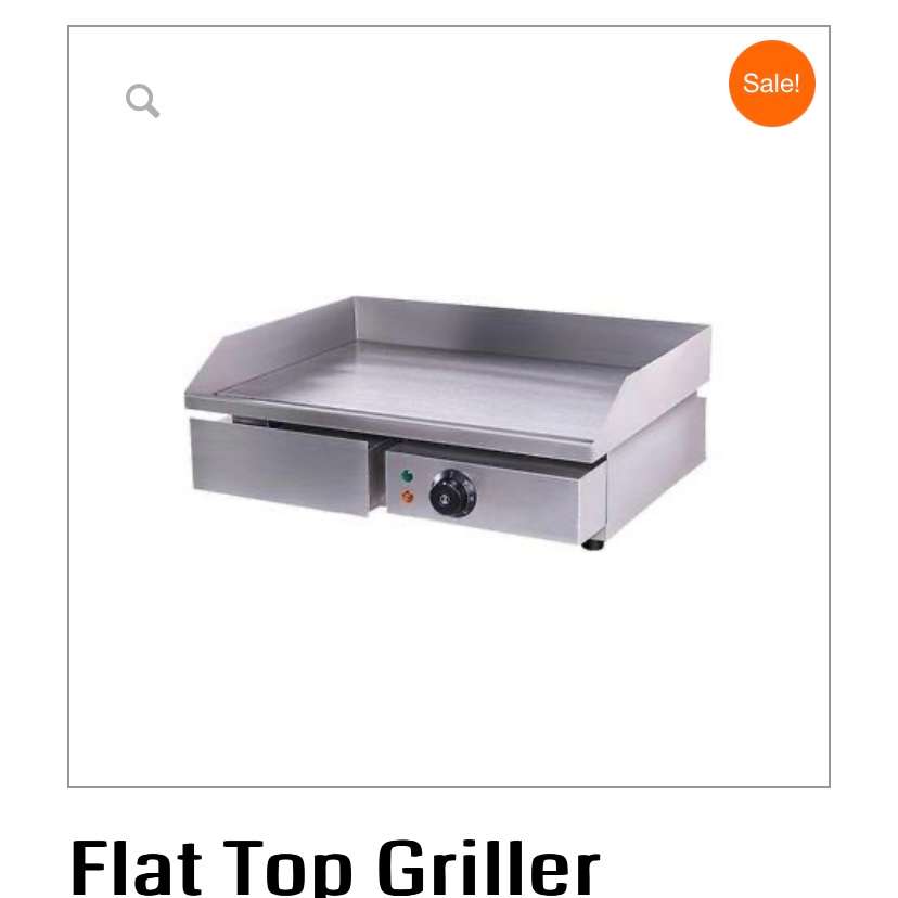Flat Top Griller