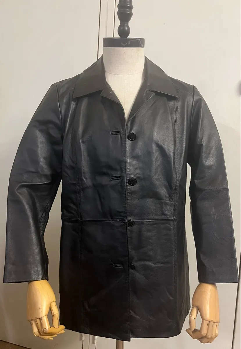 Woolworths Genuine Leather Trench Coat
