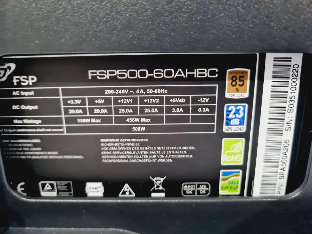 Gaming Tower - i5 10th - 8gb - 250gb ssd