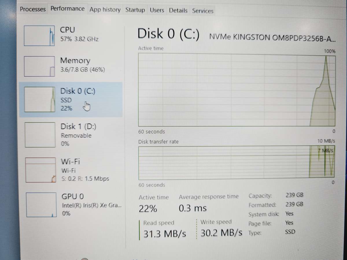 Acer Aspire 5 - i5 11th + 8gb + 256gb