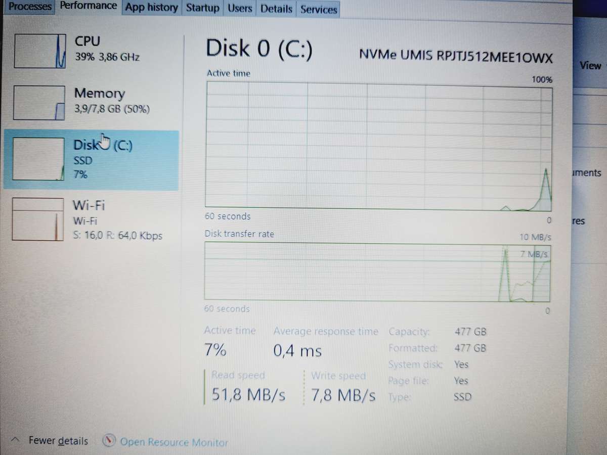 Lenovo v15 g2 - i5 11th gen - 8gb - 512gb nVme