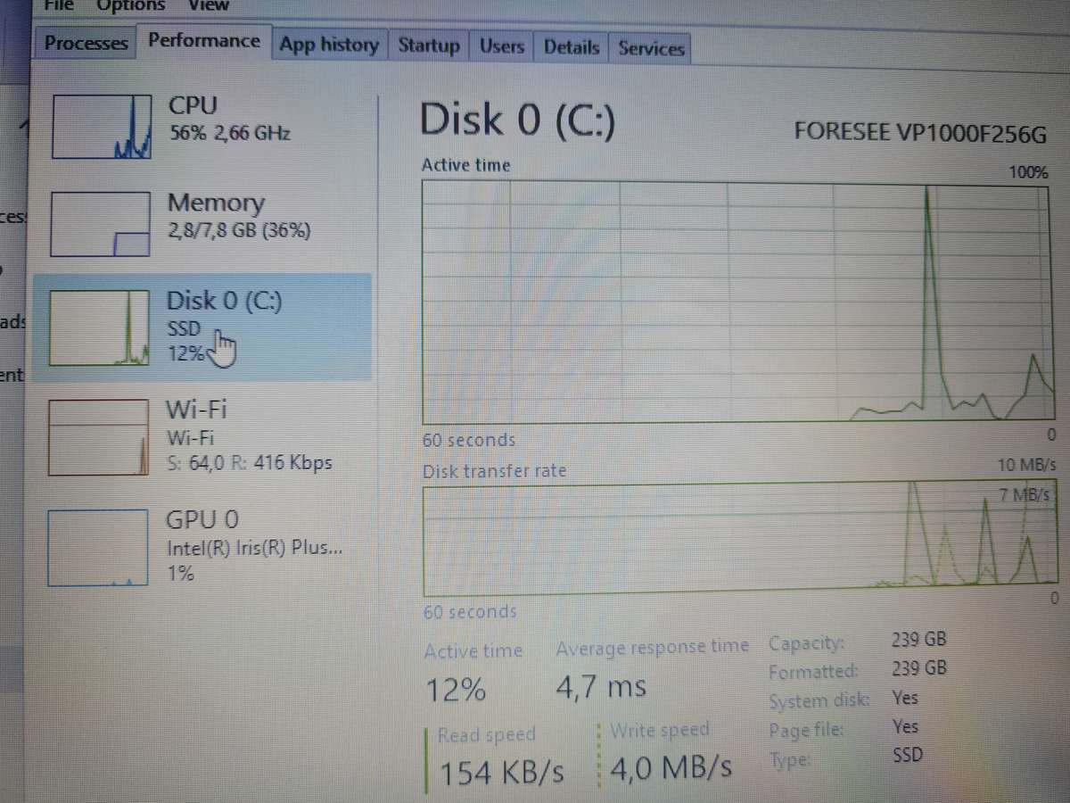 Like New- i5 10th gen - 8gb - 256gb ssd