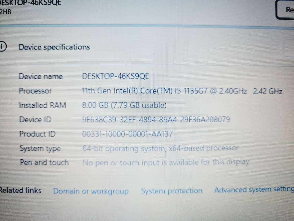 Lenovo Ideapad 3 - i5 11th gen - 8gb ram - 512gb ssd