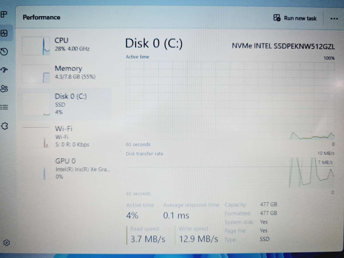 Lenovo Ideapad 3 - i5 11th gen - 8gb ram - 512gb ssd