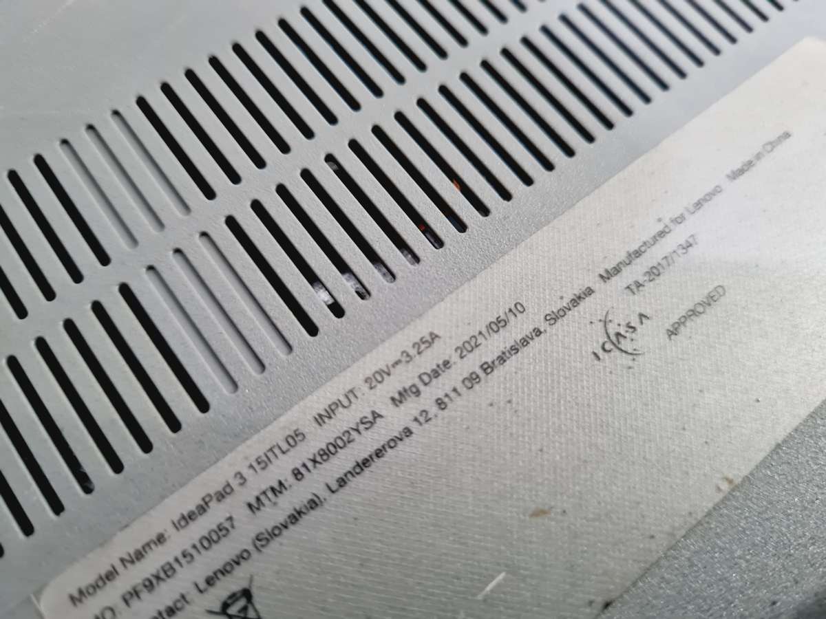 I5 11th gen ideapad 3 - 8gb - 512gb