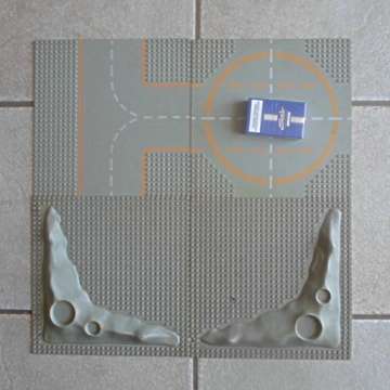 Four Lego Playset Platforms (Scares Item)