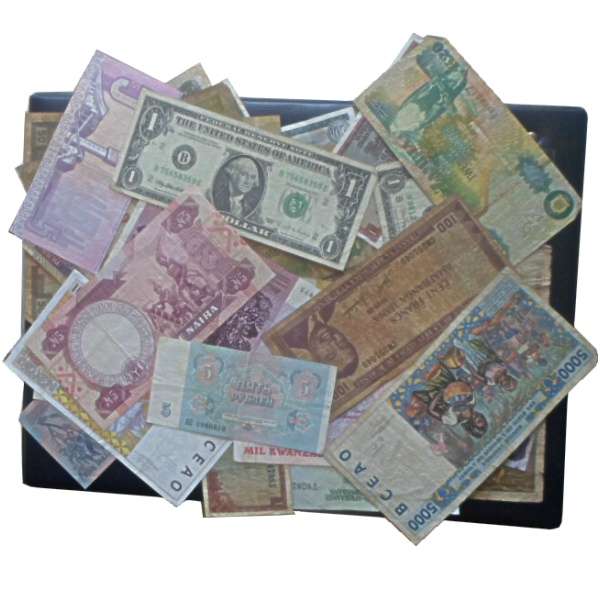 Butt Load Of Bank Notes- Plus Minus Fourty - Some Scarce Ones And Ones Very Good Condition