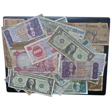 Butt Load Of Bank Notes- Plus Minus Fourty - Some Scarce Ones And Ones Very Good Condition