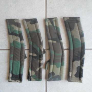 Four Camo Back Straps