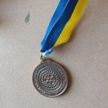 Rotary Medal In High Quality Disolay Case