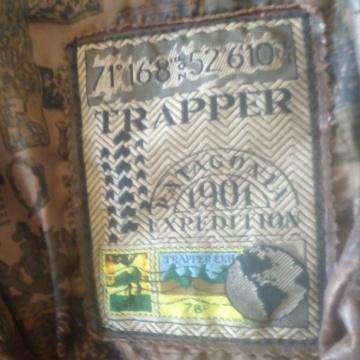 Geniune Leather Jacket Maunufactured By Trapper - Large