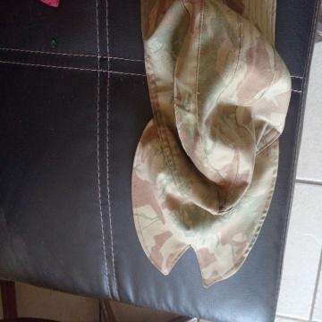 Old South Africa Camo Swallow Tail Cap - Selling As Is