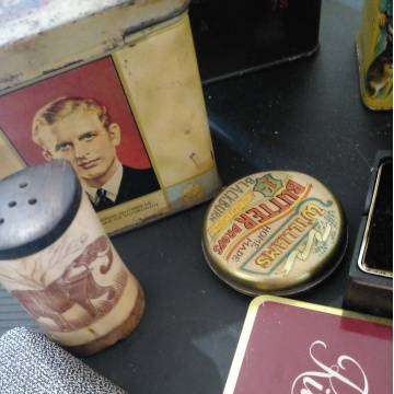 Vintage Tins And Other Antique Collectables - Selling as a lot